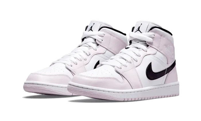 Slip Resistant Grooves Motion Fit Air Jordan 1 Mid Barely Rose