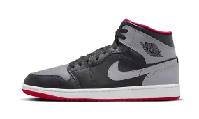 Air Jordan 1 Mid Black Grey Red Everyday Comfort