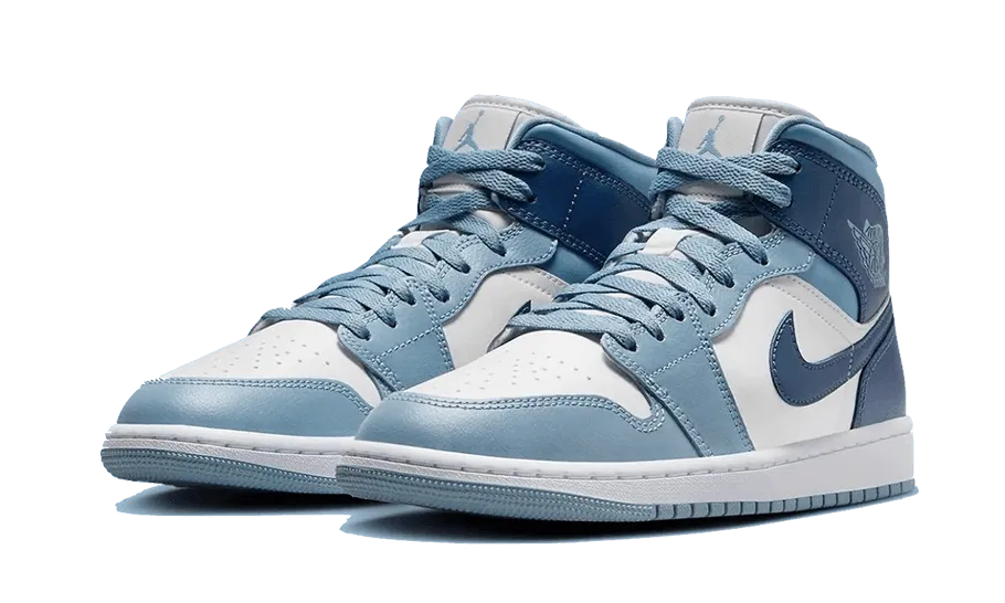 Velcro Closure Air Jordan 1 Mid Blue