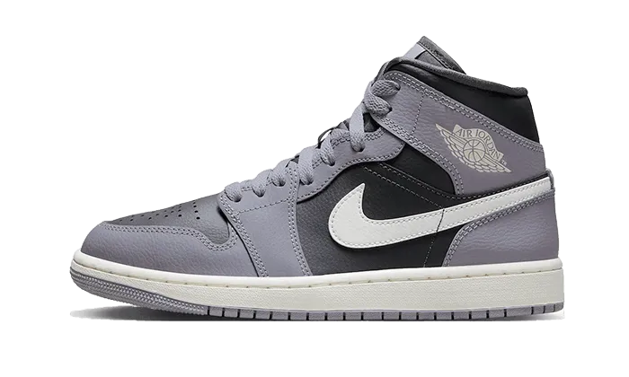 Air Jordan 1 Mid Cement Grey ReinforcedToe