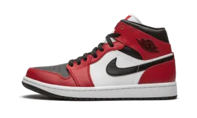 Air Jordan 1 Mid Chicago Black Toe Multi Layer Cushion