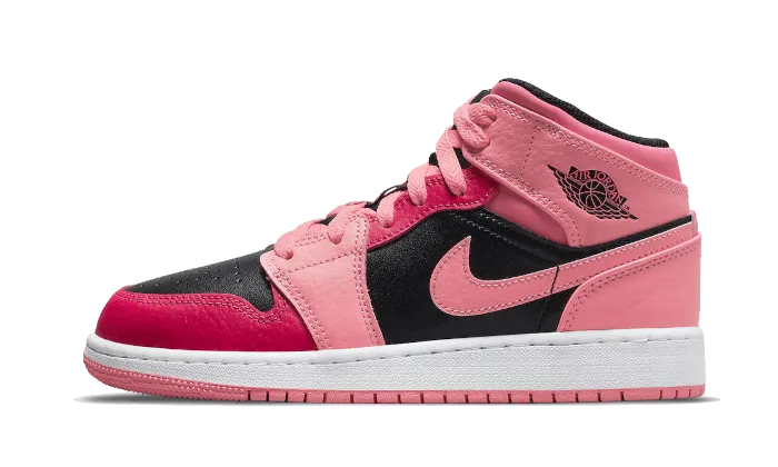 Comfort Zone Air Jordan 1 Mid Coral Chalk Pink