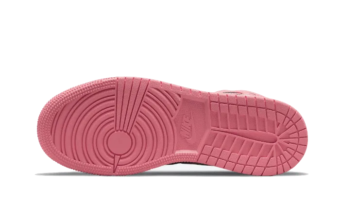 Stride Safe Air Jordan 1 Mid Coral Chalk Pink