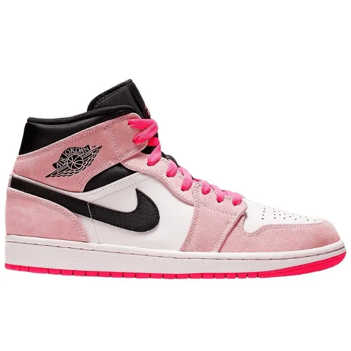Air Jordan 1 Mid Crimson Tint high - intensity running option