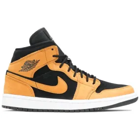Air Jordan 1 Mid Desert Ochre Narrow - toe - box