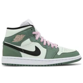fitness enthusiast shoes Air Jordan 1 Mid Dutch Green