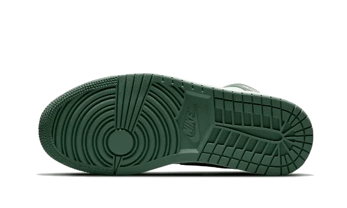 Anti Slip Tread Design Air Jordan 1 Mid Dutch Green