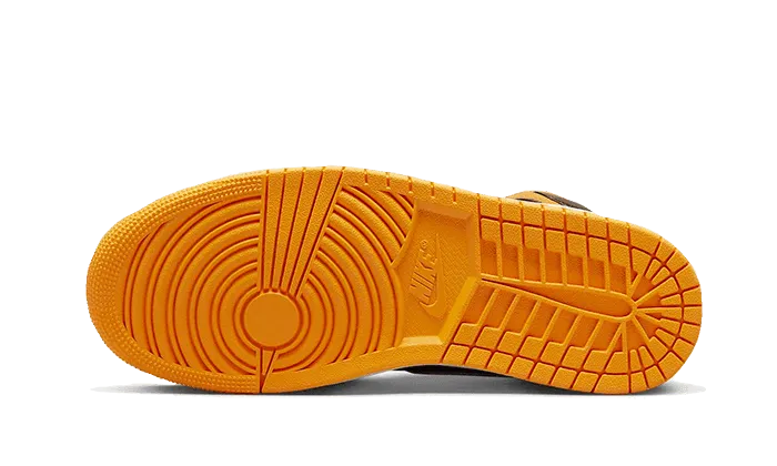 Everyday Casual EnergyReturn Air Jordan 1 Mid Fat Tongue Black Orange