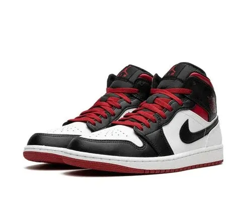 padded ankle shoes Air Jordan 1 Mid Gym Red