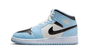 Walking Sessions Air Jordan 1 Mid Ice Blue