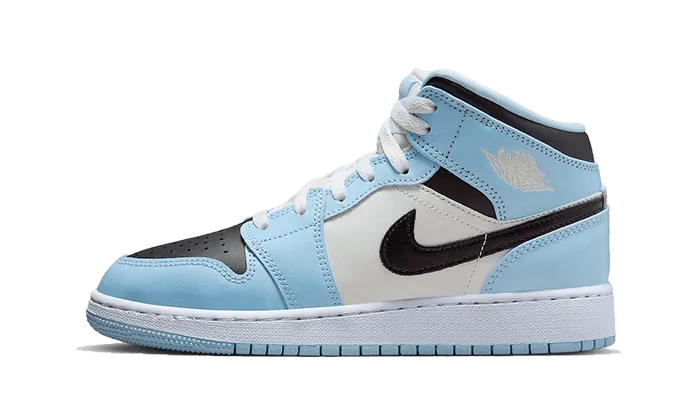 Air Jordan 1 Mid Ice Blue running sneakers