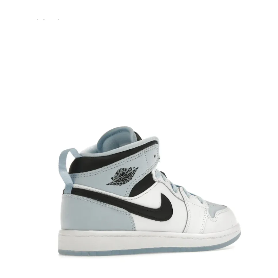 cold - weather - runner Air Jordan 1 Mid Ice Blue SE 2023 (PS)