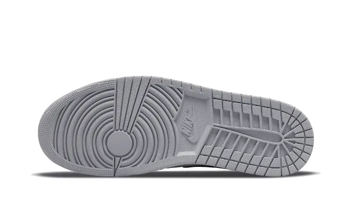 Air Jordan 1 Mid Light Smoke Grey Anthracite Core Support