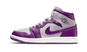 Non Slip Traction Air Jordan 1 Mid Magenta (2022)