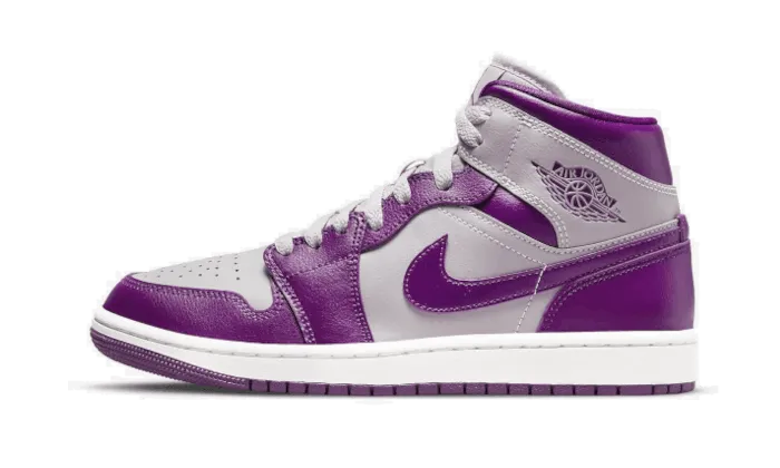 Non Slip Traction Air Jordan 1 Mid Magenta (2022)