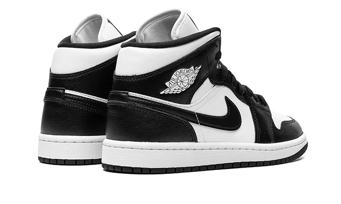 Air Jordan 1 Mid Panda Movement Support Low Top Profile