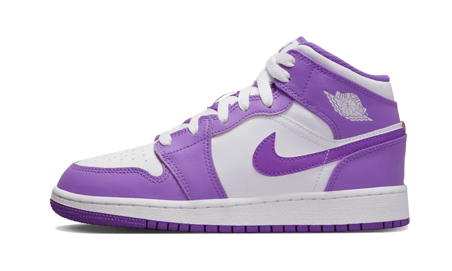 Air Jordan 1 Mid Purple Venom Light Flex