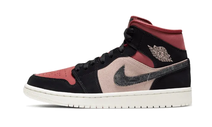 Modern Street Smooth Texture Air Jordan 1 Mid SE Canyon Rust