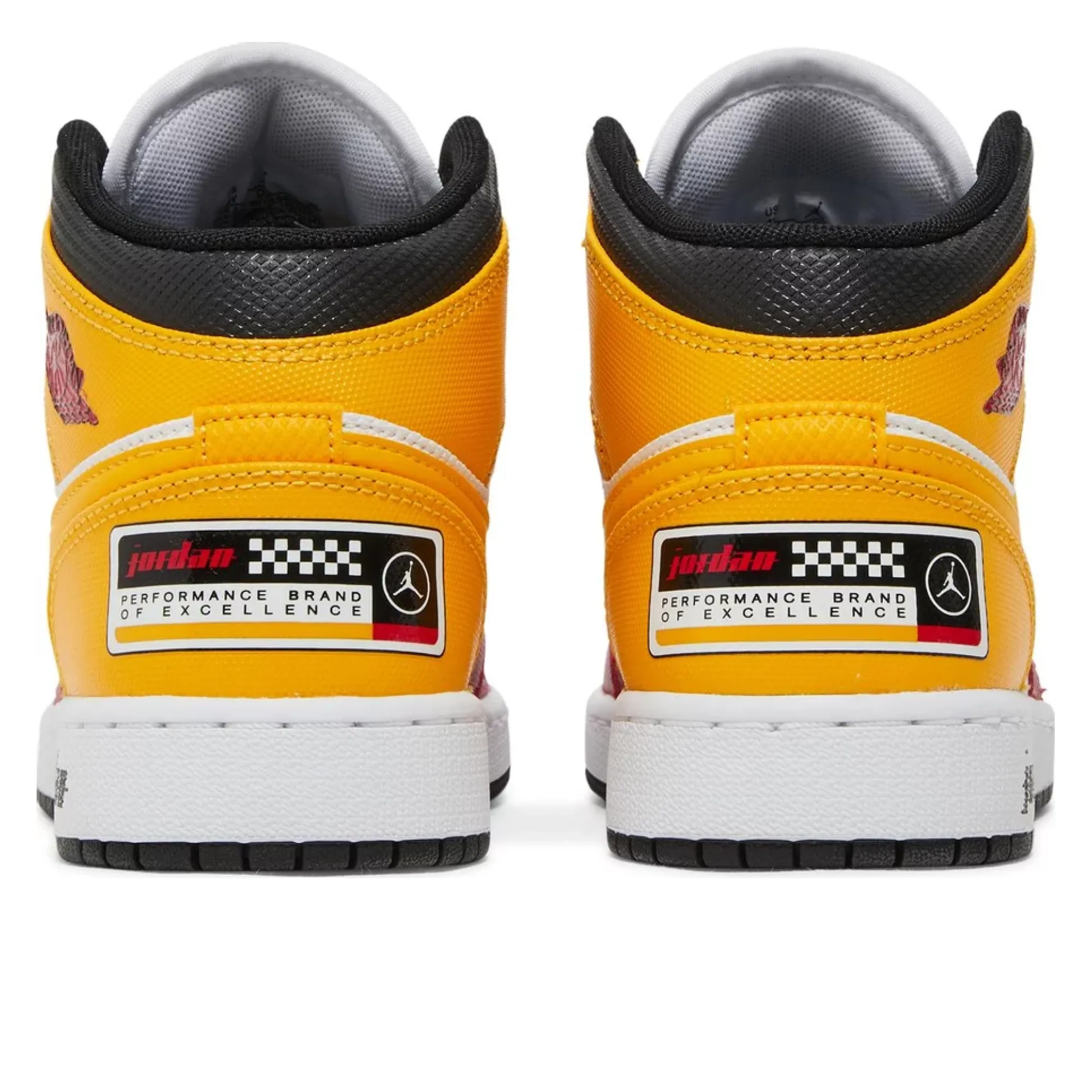 Flexible Movement yoga running option Air Jordan 1 Mid SE Motorsports (GS)