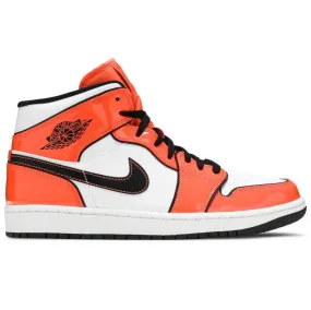 Air Jordan 1 Mid SE Turf Orange kids' comfort