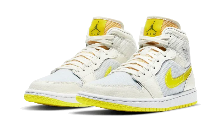 Air Jordan 1 Mid SE Voltage Yellow Seamless Support