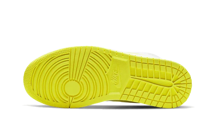 Breathable Air Jordan 1 Mid SE Voltage Yellow