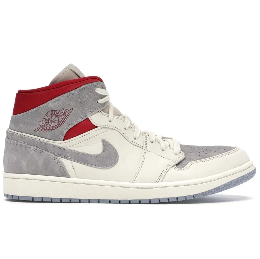 Air Jordan 1 Mid Sneakersnstuff 20th Anniversary reflective running shoes Long-distance running