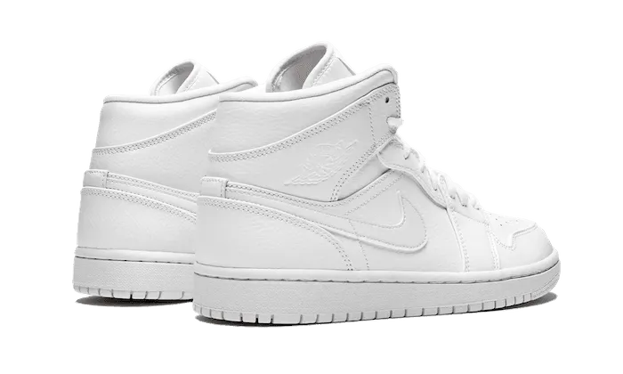 Thermoplastic Heel Stabilizers Air Jordan 1 Mid Triple White (2020)