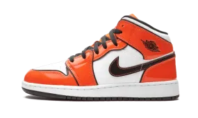 Air Jordan 1 Mid Turf Orange Dynamic Arch Harness