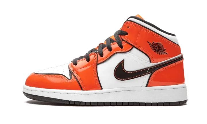 Air Jordan 1 Mid Turf Orange Dynamic Arch Harness