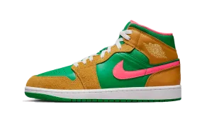 Air Jordan 1 Mid Wheat Watermelon Performance Boost
