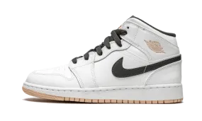 Air Jordan 1 Mid White Arctic Orange HeelStabilizer