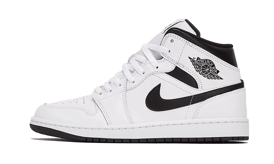 Street Ready All-day Traction Air Jordan 1 Mid White Black