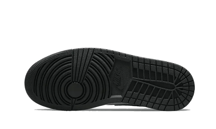 Recycled Material Shock absorption tech Air Jordan 1 Mid White Light Smoke Grey