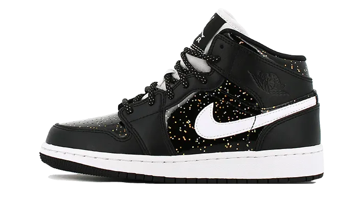 Air Jordan 1 Mid White Shadow Comfort Midsoles Zipper Closure