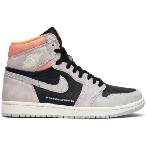 Air Jordan 1 Retro High Neutral Grey Hyper Crimson Machine washable