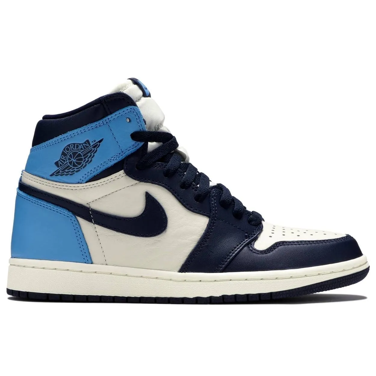 Air Jordan 1 Retro High Obsidian UNC (GS) training versatility