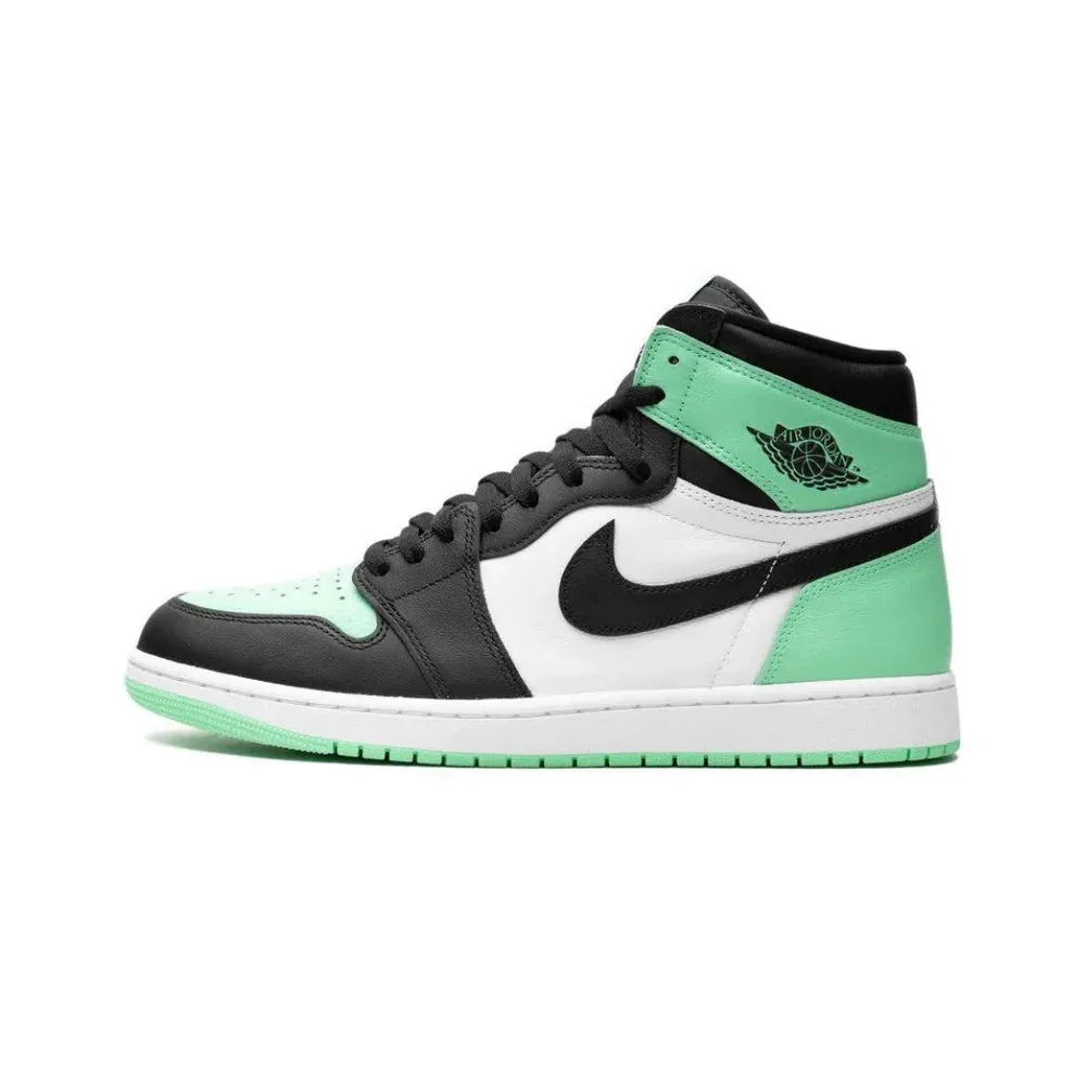 AIR JORDAN 1 RETRO HIGH OG 'GREEN GLOW' flat running