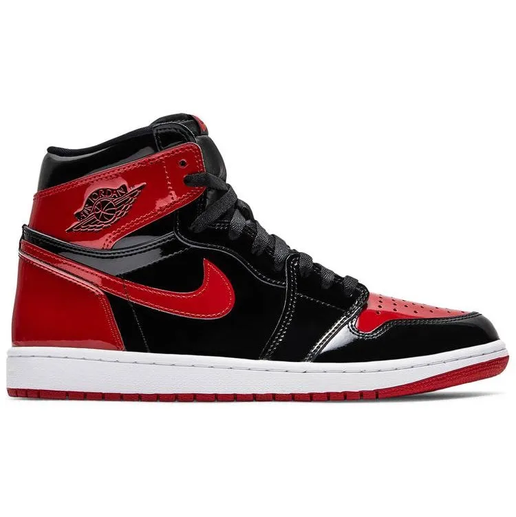 Air Jordan 1 Retro High OG Patent Bred Easy Glide attractively styled