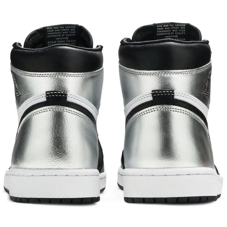 Air Jordan 1 Retro High Silver Toe (W) travel - shoes Smooth Surface