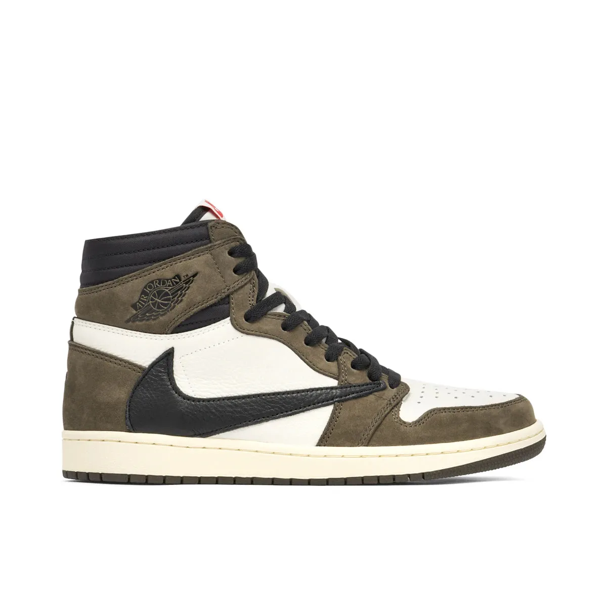 complex design Midsole Cushioning Air Jordan 1 Retro High Travis Scott