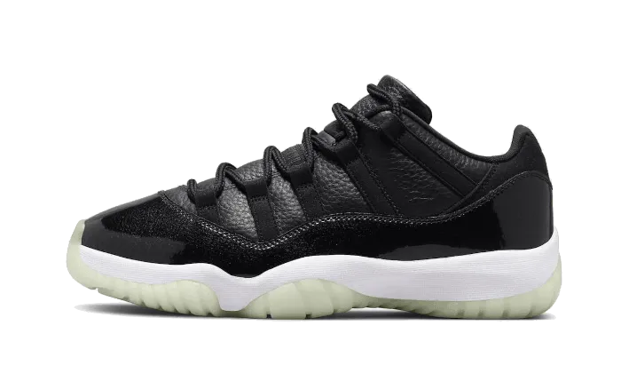 Air Jordan 11 Low 72-10 SyntheticLeather Responsive cushioning