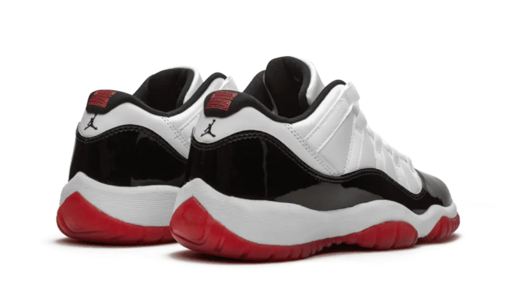 Air Jordan 11 Low White Bred Collapsible Heel PUInsole
