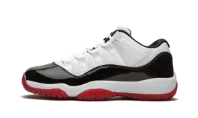Low Weight Air Jordan 11 Low White Bred