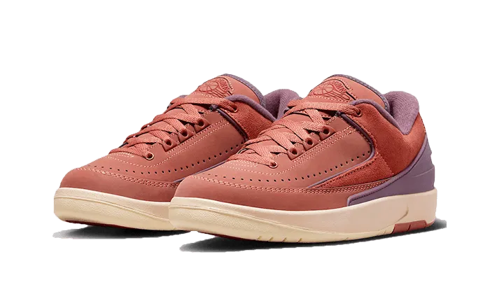 Comfort Padded Air Jordan 2 Low Sky J Orange Rolling Gait