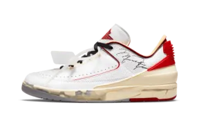 Shock Absorption Technology Air Jordan 2 Retro Low SP Off-White White Red All-Day Flexibility