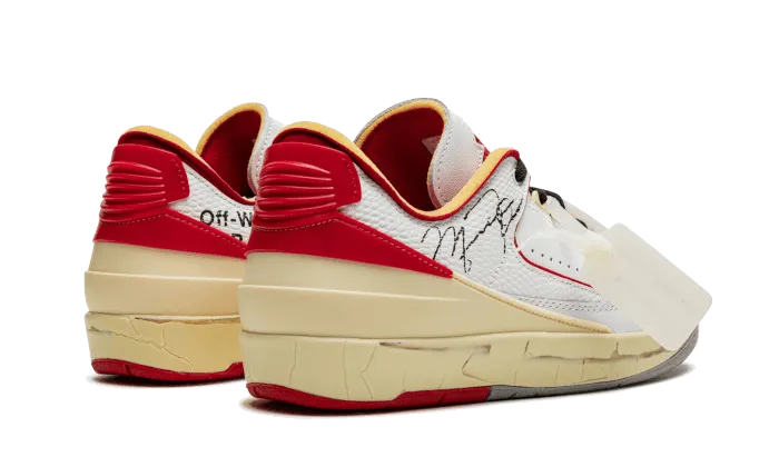 Air Jordan 2 Retro Low SP Off-White White Red All-Day Flexibility Neutral Footwear