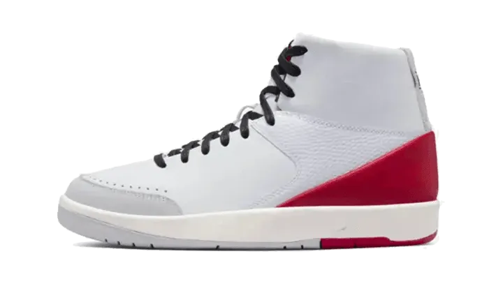 Air Jordan 2 SE Nina Chanel Gym Red Ankle Collar Padding Perforated Upper Design Tactile Responsiveness