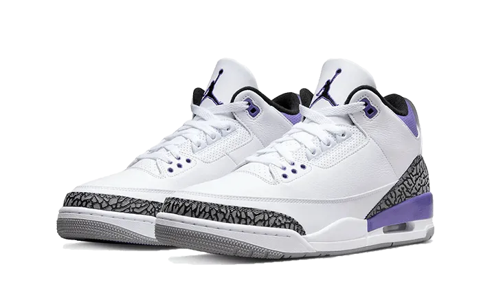 Air Jordan 3 Dark Iris Rubberized Finish