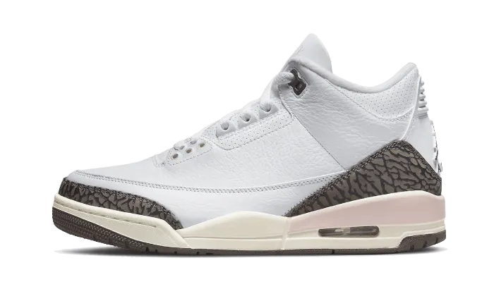 Air Jordan 3 Dark Mocha (Neapolitan) Textured Tread Durable Base